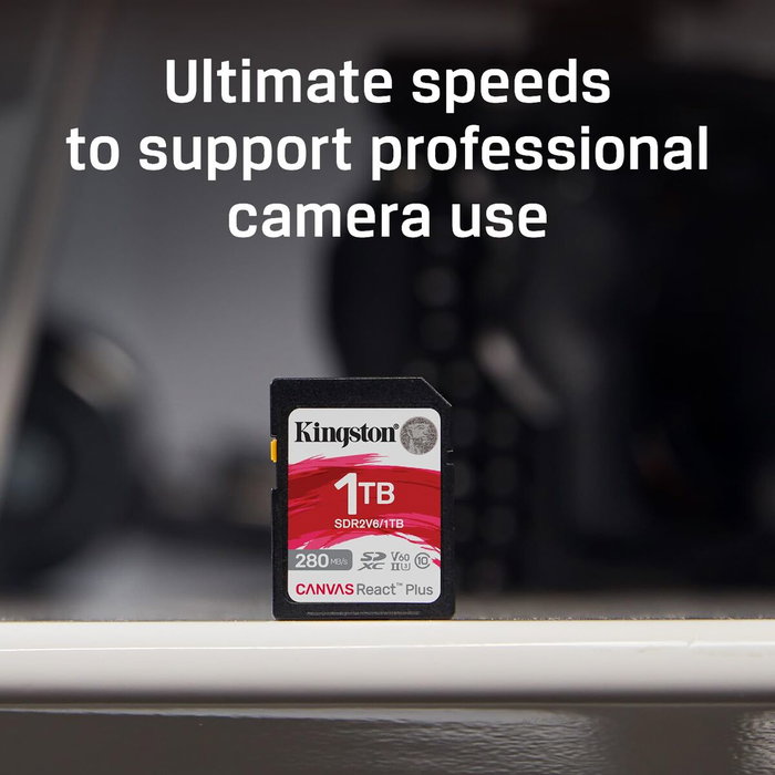 Carte Mémoire SDXC Kingston Technology Canvas React Plus 512 GB