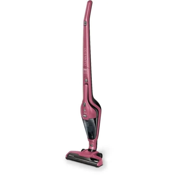 Sencor SVC 0604RD Aspirateur balai sans fil 3 en 1 - Léger, autonomie 45 min, filtration HEPA, éclairage LED, idéal poils d'animaux