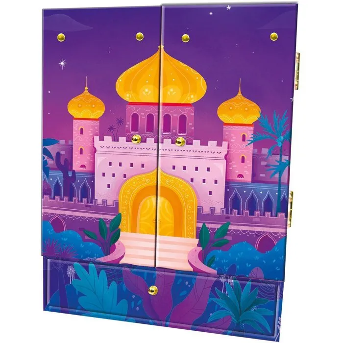 Sycomore SYCOMORE - Coffret à bijoux avec tiroirs et porte-bagues, plus de 30 perles, charms, colliers et bracelets pour créer des bijoux uniques - Dès 7 ans Sycomore SYCOMORE - Coffret à bijoux avec tiroirs et porte-bagues, plus de 30 perles, charms, colliers et bracelets pour créer des bijoux uniques - Dès 7 ans