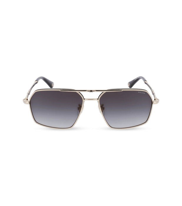 Police SPLL86-58302Y Gafas de sol Doré et Gris