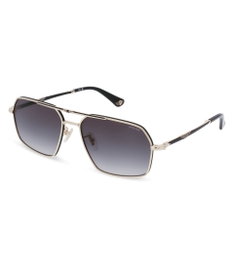 Police SPLL86-58302Y Gafas de sol Doré et Gris