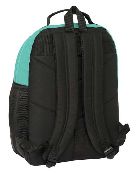 Safta Mochila Kings League "El Barrio" - Sac à dos double adaptable au chariot, dimensions 32x42x15 cm