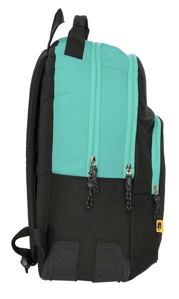 Safta Mochila Kings League "El Barrio" - Sac à dos double adaptable au chariot, dimensions 32x42x15 cm