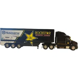 Newray Camion miniature de collection Rockstar Energy Husqvarna Factory - 1/32