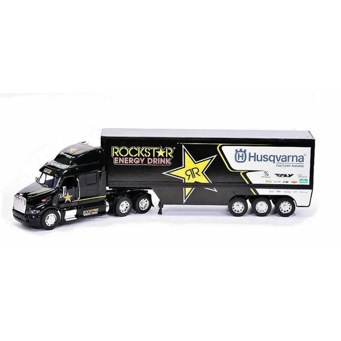 Newray Camion miniature de collection Rockstar Energy Husqvarna Factory - 1/32