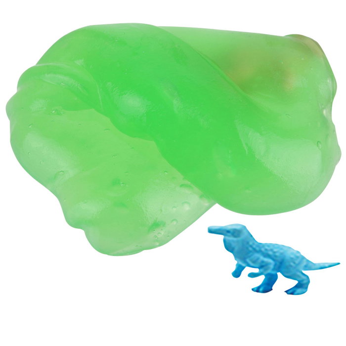 Jeux 2 momes Slime avec figurine de dinosaure