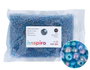 Innspiro Rocaille de verre ronde aurora boreale bleu 3,8 mm 500g