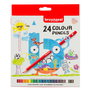 Bruynzeel Étui de 24 crayons de couleur Kids