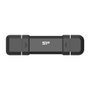 Silicon Power SP250GBUC3S72VPK Clé USB DS72 250GB USB 3.2 Gen 2 Type-A + Type-C 1050 Mo/s Lecture