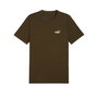 T-shirt à manches courtes homme Puma Essentials 2 Color Olive 7-8 ans