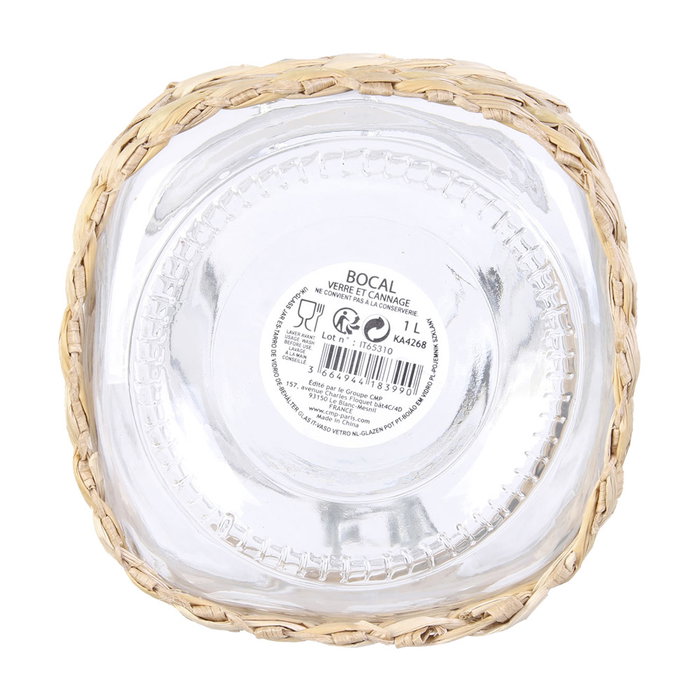 Home Deco Factory Bote Cristal 1 L