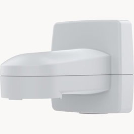 Axis Support mural/sur poteau TQ5001-E pour caméras PTZ, câble et connecteur RJ45 IP66 intégrés, robuste IK10, intérieur/extérieur