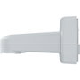Axis Support mural/sur poteau TQ5001-E pour caméras PTZ, câble et connecteur RJ45 IP66 intégrés, robuste IK10, intérieur/extérieur