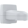 Axis Support mural/sur poteau TQ5001-E pour caméras PTZ, câble et connecteur RJ45 IP66 intégrés, robuste IK10, intérieur/extérieur