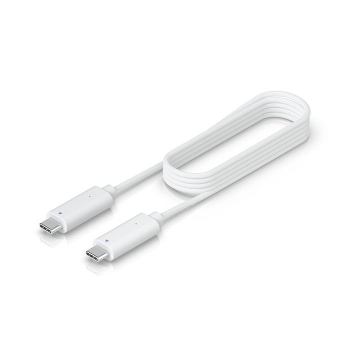 Ubiquiti Câble Audio pour AI Theta - 1 m (3.3 ft) - Gainé tissu blanc - PVC Ubiquiti Câble Audio pour AI Theta - 1 m (3.3 ft) - Gainé tissu blanc - PVC
