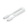 Ubiquiti Câble Audio pour AI Theta - 1 m (3.3 ft) - Gainé tissu blanc - PVC