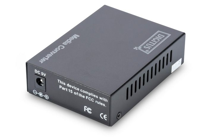 Digitus - Convertisseur de média Gigabit Ethernet autonome, port RJ45 vers slot SFP Open (sans module), portée jusqu'à 80 km