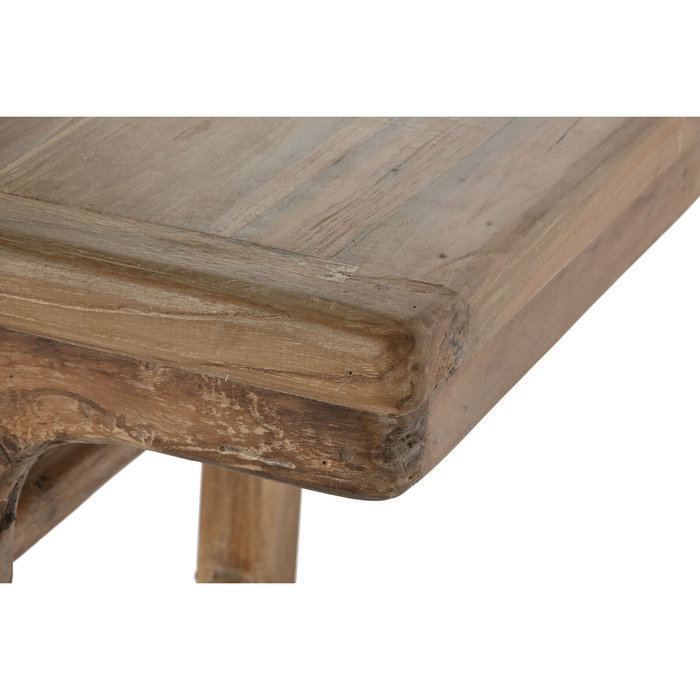 Home ESPRIT Table d'appoint Brun foncé bois de teck 195 x 50 x 82 cm Home ESPRIT Table d'appoint Brun foncé bois de teck 195 x 50 x 82 cm