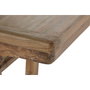 Home ESPRIT Table d'appoint Brun foncé bois de teck 195 x 50 x 82 cm
