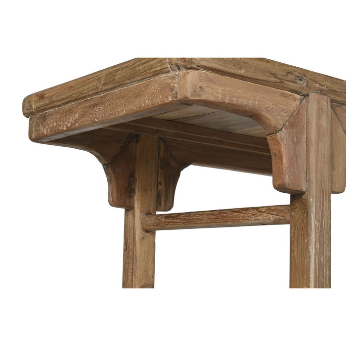 Home ESPRIT Table d'appoint Brun foncé bois de teck 195 x 50 x 82 cm Home ESPRIT Table d'appoint Brun foncé bois de teck 195 x 50 x 82 cm