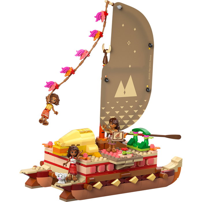 LEGO Disney Le Bateau d'Aventure de Vaiana 43270