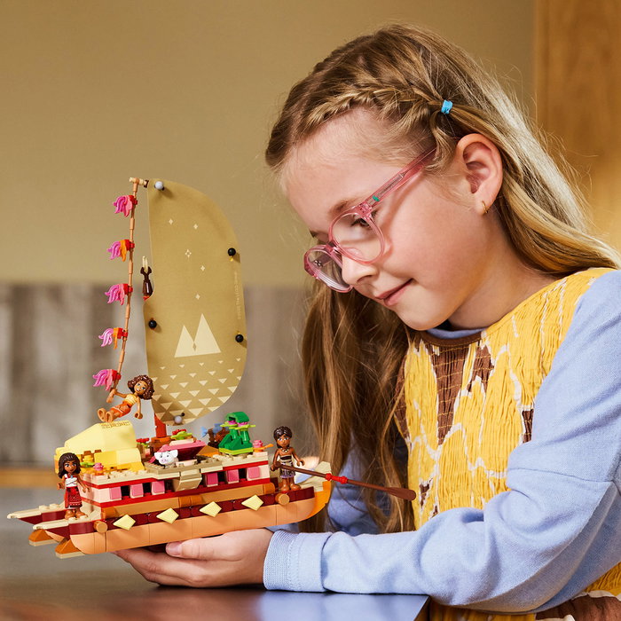 LEGO Disney Le Bateau d'Aventure de Vaiana 43270