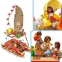 Lego Disney 43270 Bateau d'Aventure de Vaiana - Jeu de Construction pour Enfants de 6 Ans avec Coque Double et 3 Mini-Poupées
