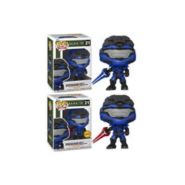 Funko Pop Spartan Mark VII avec épée bleue Halo Infinite