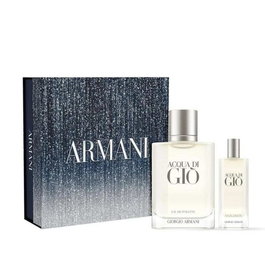 Giorgio Armani Acqua di Gio Homme - Coffret Cadeau Eau de Toilette 100ml + EDT 15ml pour Homme