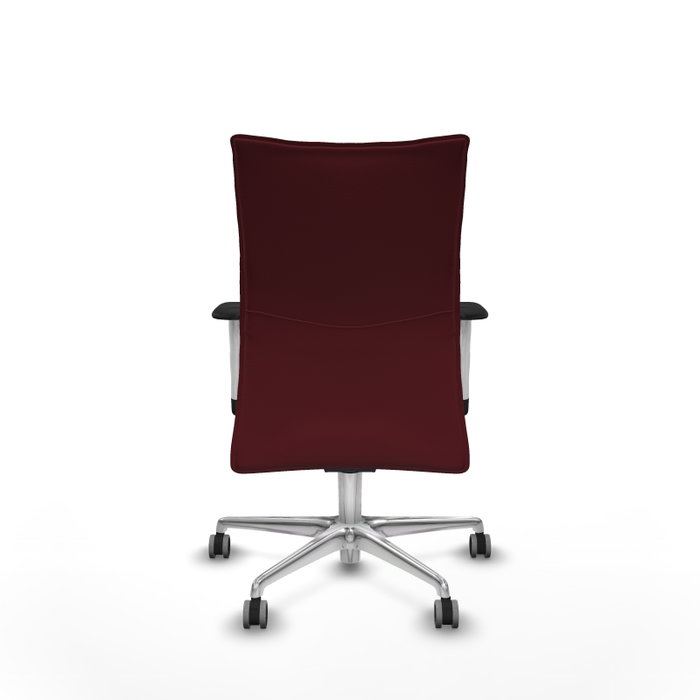 Piqueras Y Crespo Chaise de bureau Albacete confidente, mécanisme Sincro, Granat Piqueras Y Crespo Chaise de bureau Albacete confidente, mécanisme Sincro, Granat