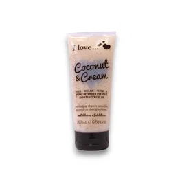 I Love Coconut & Cream Gel douche exfoliant 200 ml