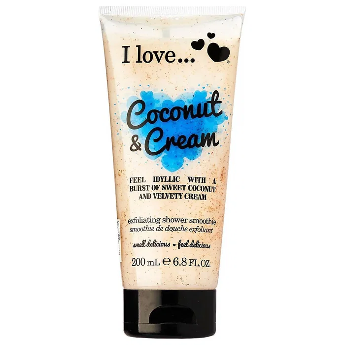 I Love Coconut & Cream Gel douche exfoliant 200 ml