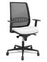 PIQUERAS Y CRESPO Chaise de bureau Alares Synchro Blanc et Noir