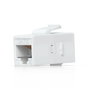 Ubiquiti Pass-through Cat6 Keystone Coupler, Lot de 12, pour Connexion de Câbles Ethernet Pré-terminés