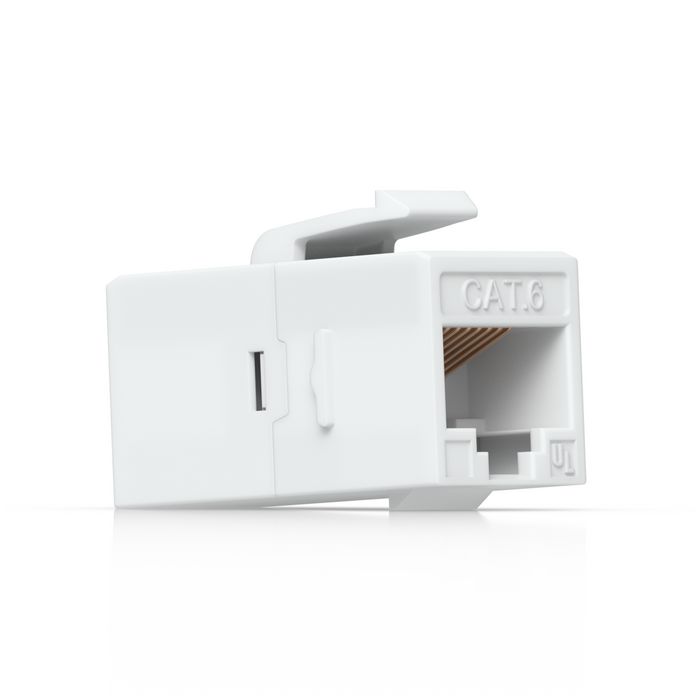 Ubiquiti Pass-through Cat6 Keystone Coupler, Lot de 12, pour Connexion de Câbles Ethernet Pré-terminés