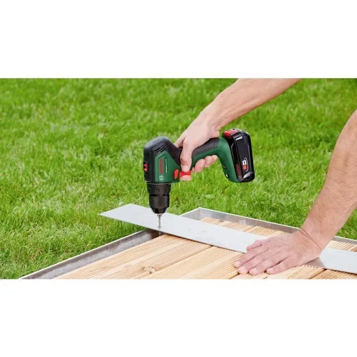Bosch Perceuse-visseuse sans fil 18V UniversalDrill 18V-60 (1x Batterie 2,0Ah) avec chargeur AL 18V-20 - Moteur sans balais, mandrin métal 13 mm, 2 vitesses Bosch Perceuse-visseuse sans fil 18V UniversalDrill 18V-60 (1x Batterie 2,0Ah) avec chargeur AL 18V-20 - Moteur sans balais, mandrin métal 13 mm, 2 vitesses