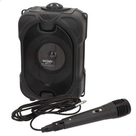 Color Baby Enceinte Karaoké avec Microphone, Lumières et Chargeur USB 80W
