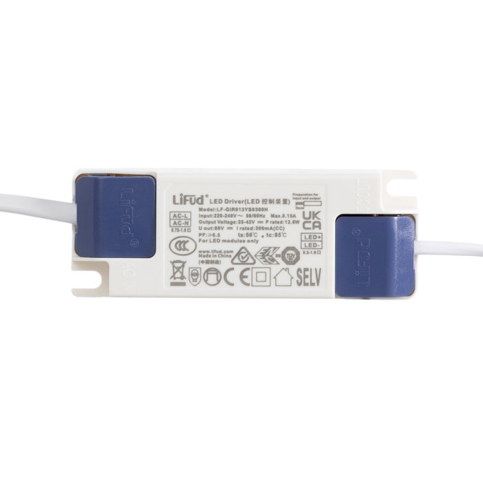 Downlight LED Slimline 12W 1204Lm Driver Lifud Blanc Froid 6000K