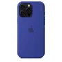 Apple iPhone 16 Pro Max Coque en silicone avec MagSafe Ultramarine