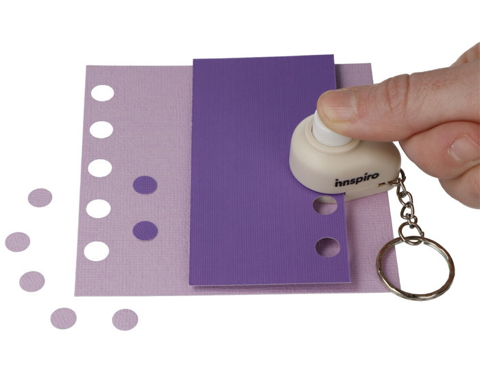 Innspiro Mini Punch cercle Porte-clés perforateur