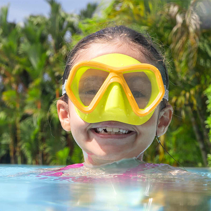 Bestway Masque de plongée enfant avec sangle anatomique +3 ans Plage et piscine 22048 Bestway Masque de plongée enfant avec sangle anatomique +3 ans Plage et piscine 22048