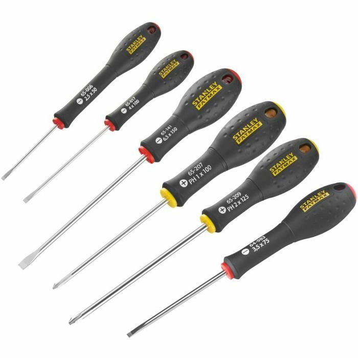 Stanley Jeu de 7 tournevis Fatmax FMHT0-62627
