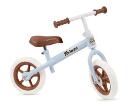 Toimsa Bicicleta sin pedales vintage pour enfant 10" bleu, pour 2 à 3 ans, cadre en fer