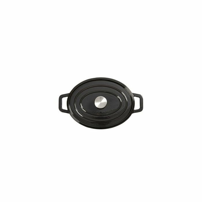 Livoo Cocotte ovale MEP129N 4,5 L en fonte émaillée noire Livoo Cocotte ovale MEP129N 4,5 L en fonte émaillée noire
