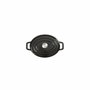 Livoo Cocotte ovale MEP129N 4,5 L en fonte émaillée noire