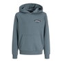 Sweat à capuche enfant Jack & Jones Jjyuki Stormy Weather Bleu M