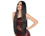 Perruque Morena Longue Lisse, 80 cm, 160 g, avec Frange, pour Déguisement, Halloween, Cosplay, Personnage Fantastique