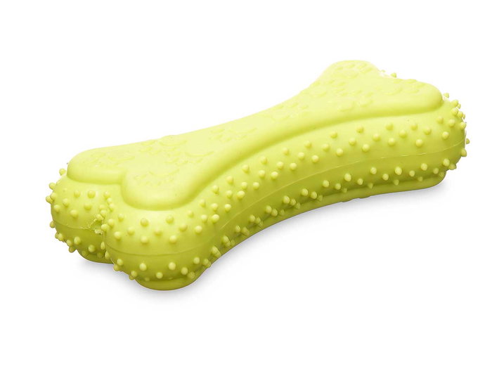 Mascow Os Plat en Silicone 12 cm Assorti Couleurs Aléatoires (Set de 24) Mascow Os Plat en Silicone 12 cm Assorti Couleurs Aléatoires (Set de 24)