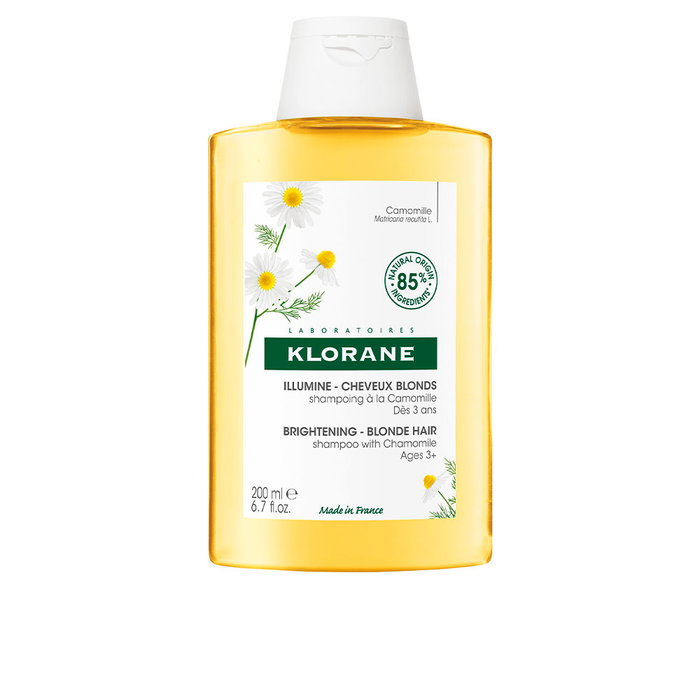 Klorane Shampoing Éclaircissant Camomille pour Cheveux Blonds et Châtains Clairs, 200 ml Klorane Shampoing Éclaircissant Camomille pour Cheveux Blonds et Châtains Clairs, 200 ml