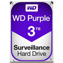 Western Digital WD Purple 3 To 3,5 pouces SATA 6Gb/s 5400 RPM
